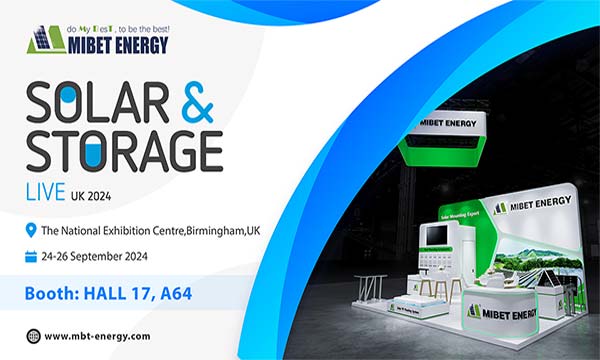 Зустрічайте Mibet на Solar & Storage Live UK 2024 у Бірмінгемі