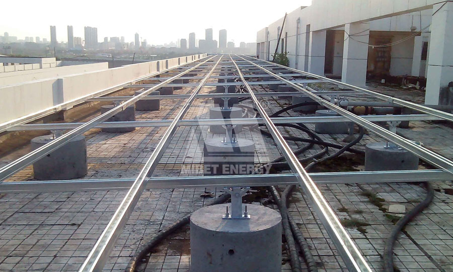 сонячні системи кріплення даху в Китаї