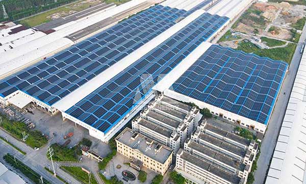 Завершено проект даху потужністю 21,5 МВт у провінції Гуандун, Китай