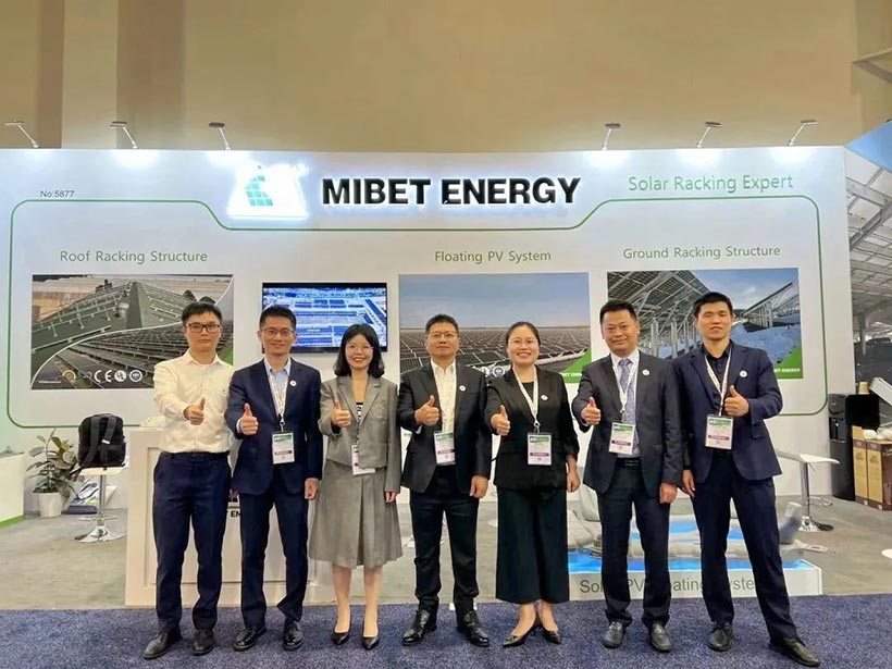 Mibet Energy: демонстрація преміальних сонячних конструкцій на RE+ 2023