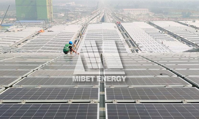 металева система кріплення на даху в Китаї 6 МВт 