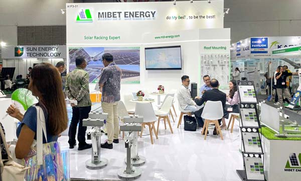 Mibet на виставці Solartech Indonesia