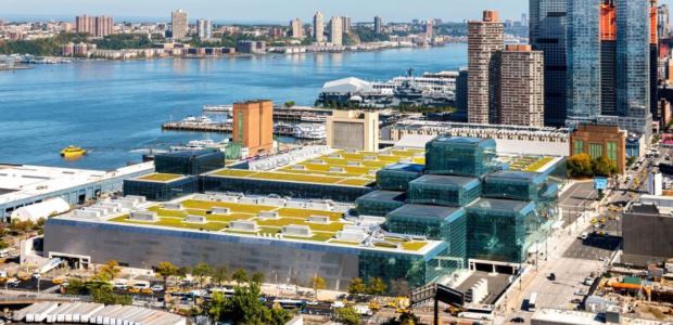 Конференц-центр nyc's javits пропонує сонячні батареї на даху