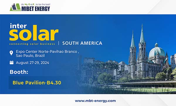 Mibet візьме участь у Intersolar South America 2024